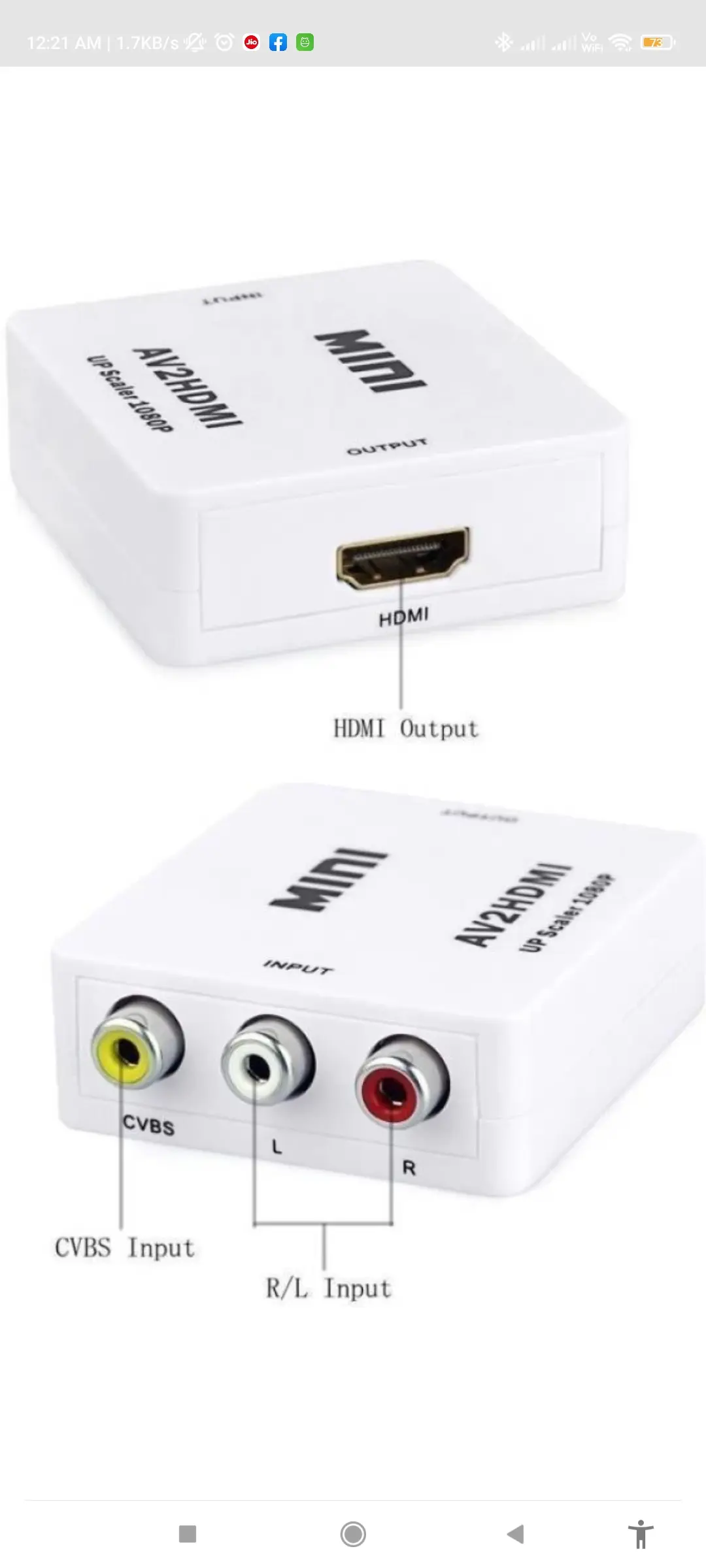AV TO HDMI