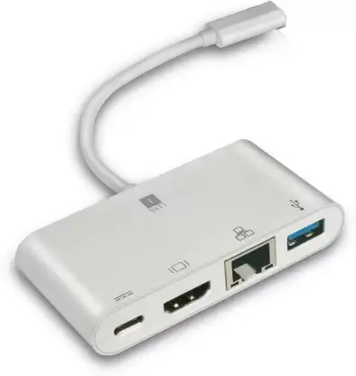 TYPE C TO 4 IN 1 LENOVO( VGA+HDMI+USB)