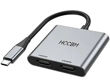 TYPE C TO ( HDMI + HDMI )