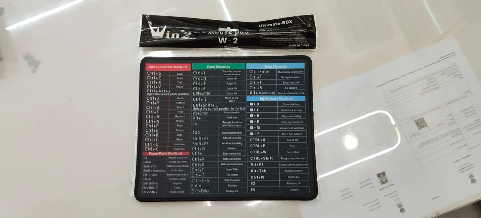 MOUSE PAD BORDER (W-2/A11)