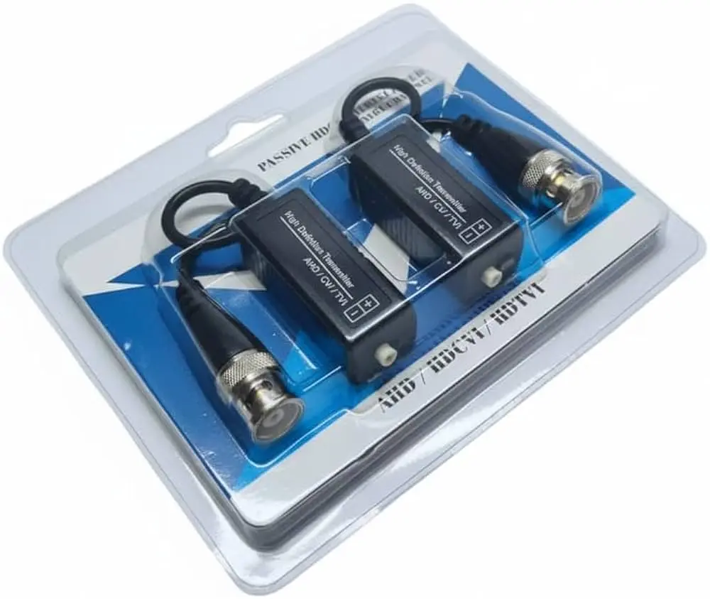 VIDEO BALUN 5MP { BLUE }