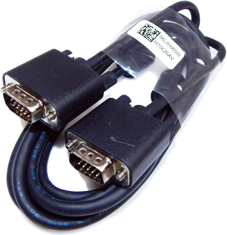 VGA CABLE 1.5 MTR [DELL BLACK 3+6]
