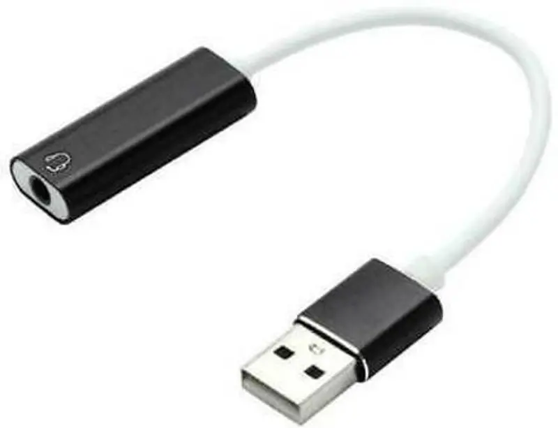 USB TO SOUND SINGLE AUX PORT