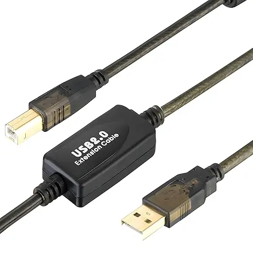 USB PRINTER CABLE 15 MTR ( ACTIVE MAGNET )