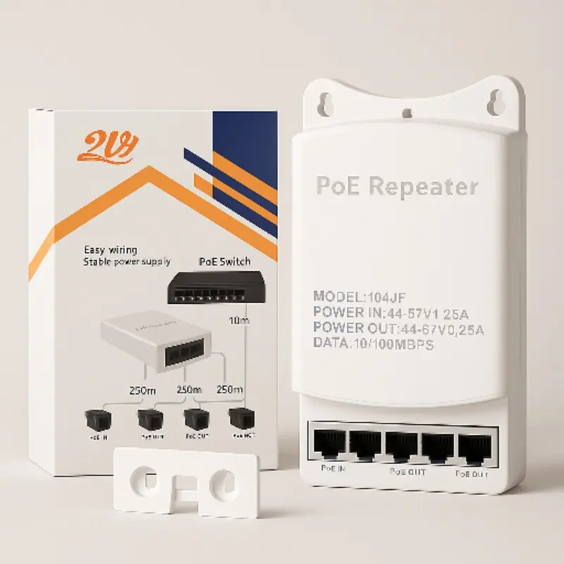 POE EXTENDER " 4 PORT "