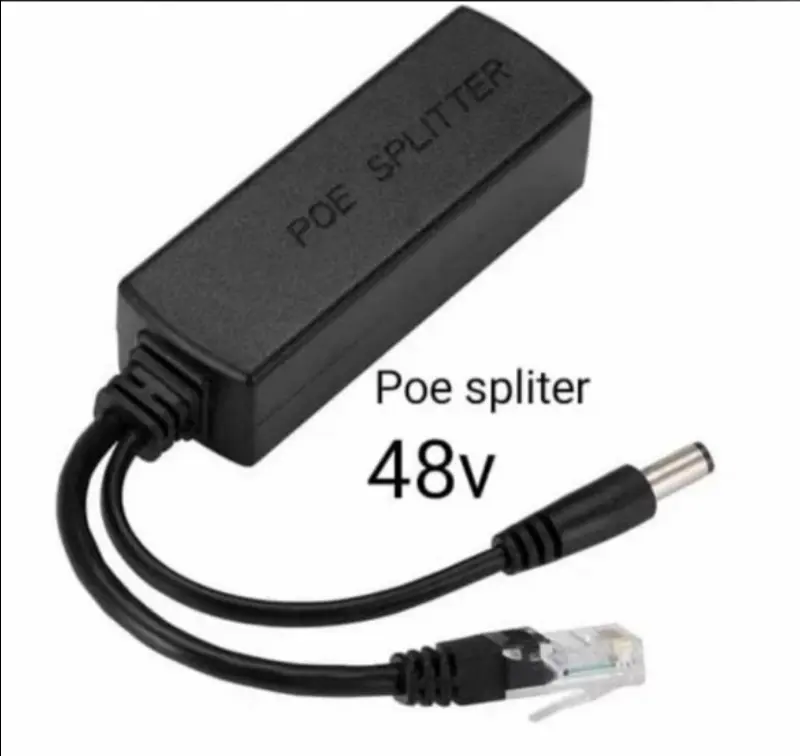 POE ( SPLITTER 48VOLT ) " BLACK "