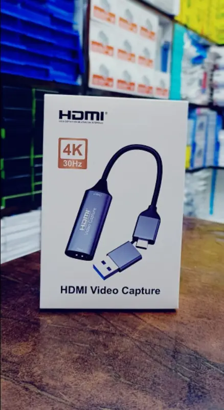 HDMI CAPTURE CARD { TYPEC + USB }
