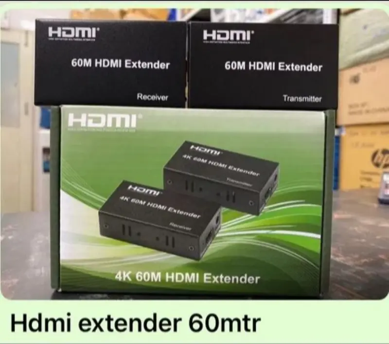 HDMI LAN EXTENDER ( 60 MTR BIG GREEN BOX )