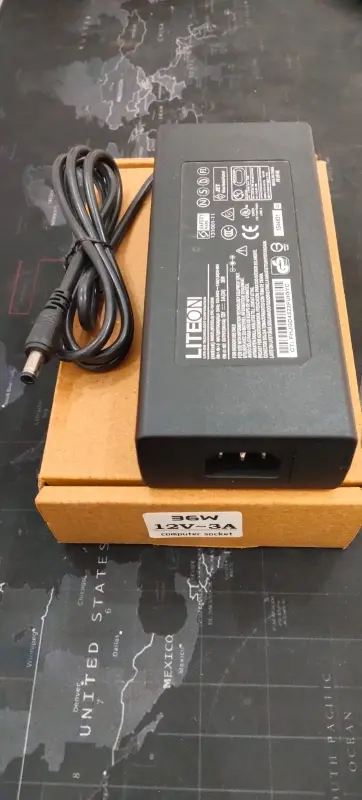 ADAPTOR 12VOLT 5AMP (HEAVY BROWN BOX)