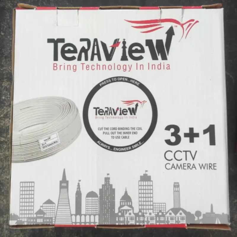 CCTV WIRE 3+1 80MTR (BOX PACK)