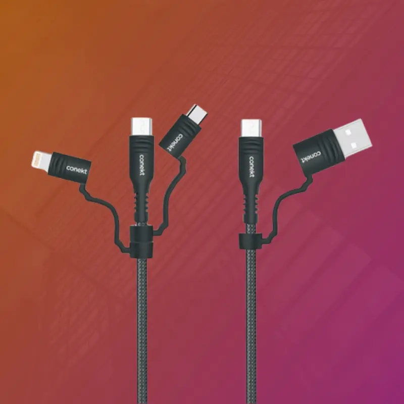 CHARGING CABLE 5 IN 1 { TYPEC + USB }