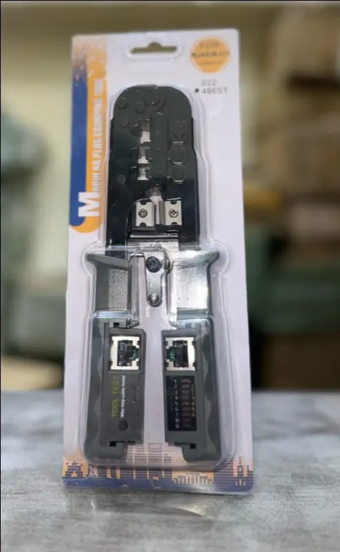 CRIMPING TOOL + LAN TESTER