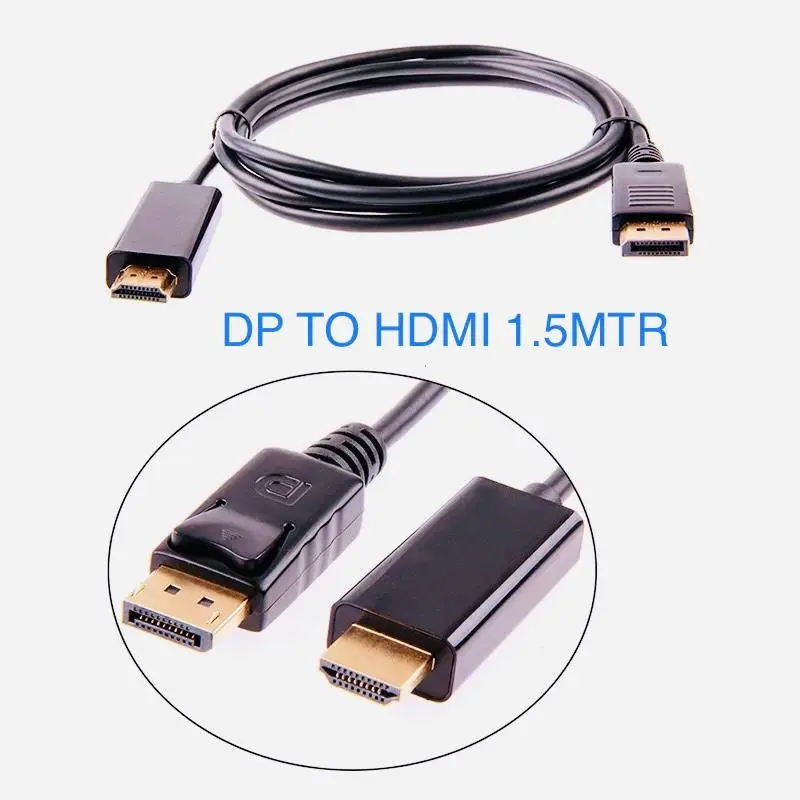 DP TO HDMI ( CABLE 1.8 MTR )