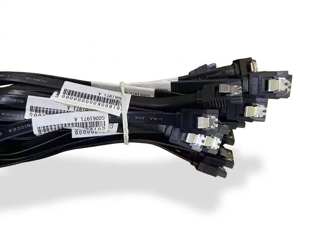 SATA DATA CABLE ( BLACK / RED )