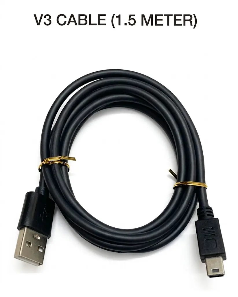 SCANNER CABLE NORMAL ( BLACK )