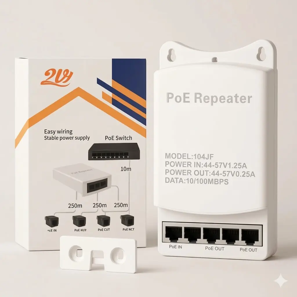 POE EXTENDER 4 PORT