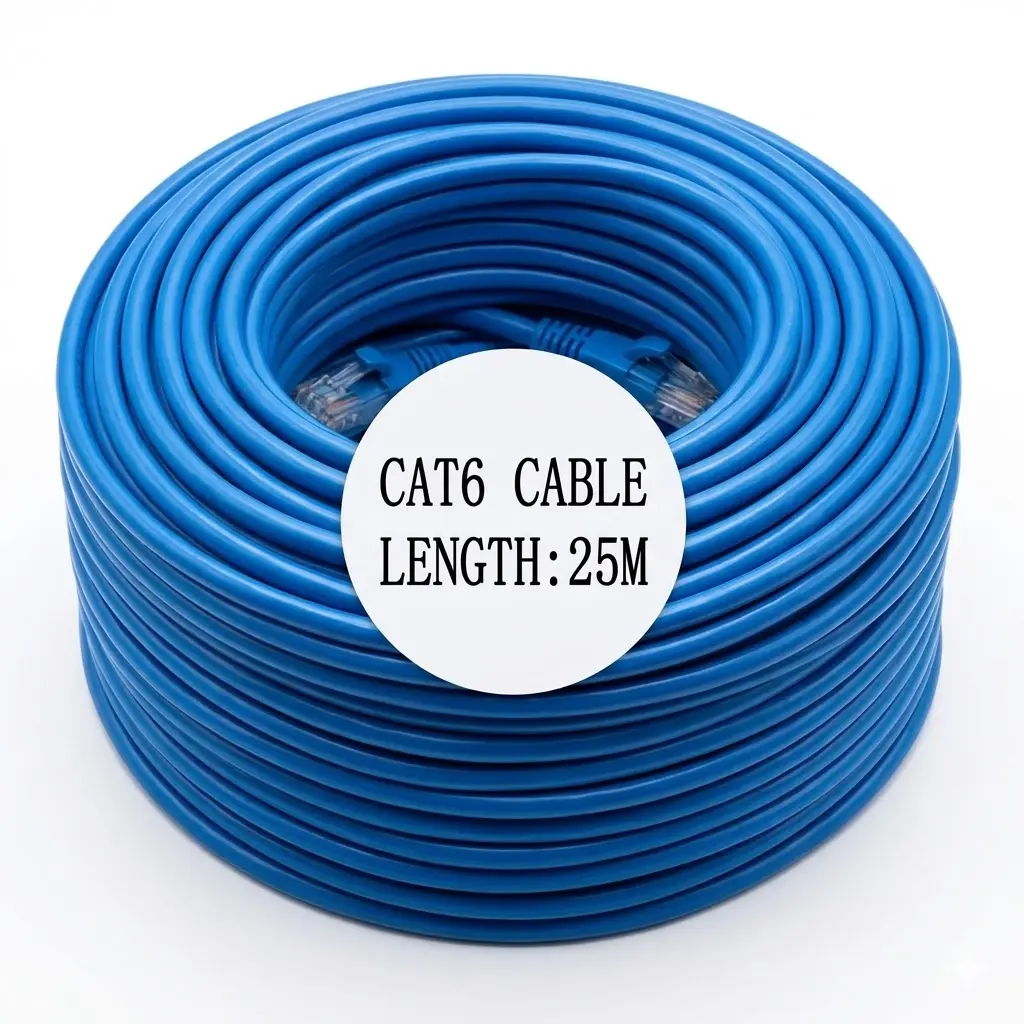 CAT6E LAN CABLE 25 MTR