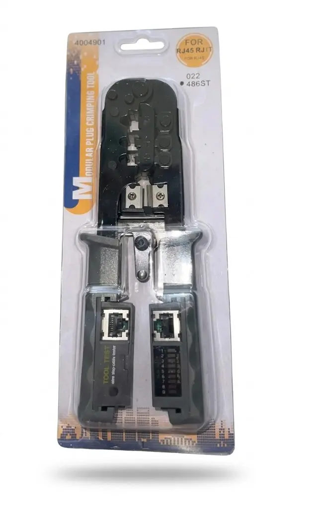CRIMPING TOOL + LAN TESTER