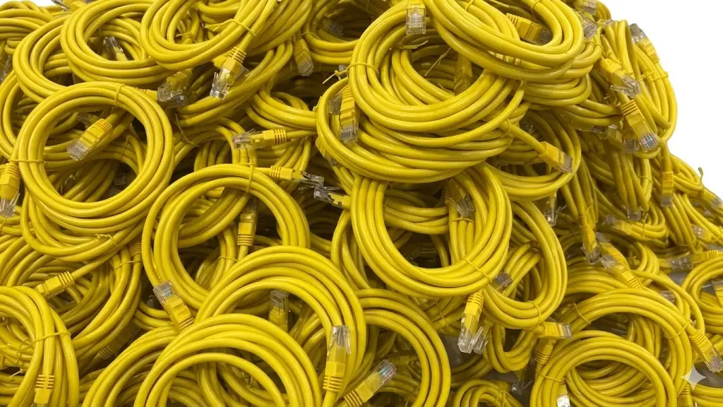 CAT6E LAN CABLE 2MTR YELLOW