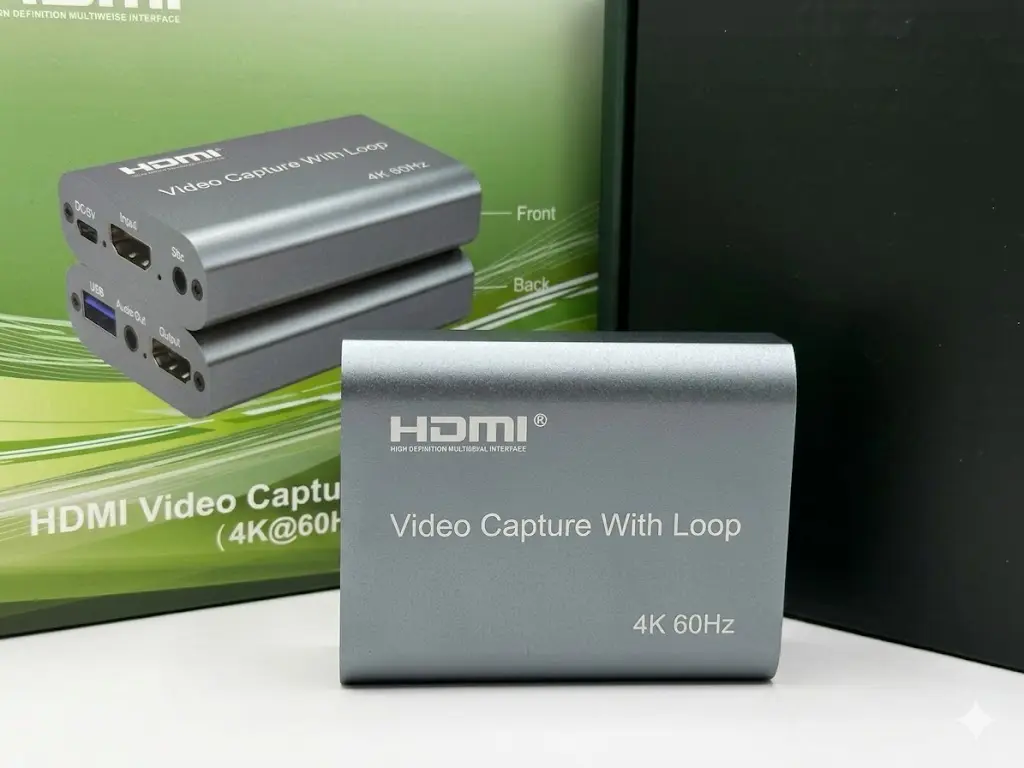 HDMI CAPTURE CARD { WITH LOOP 60HZ }