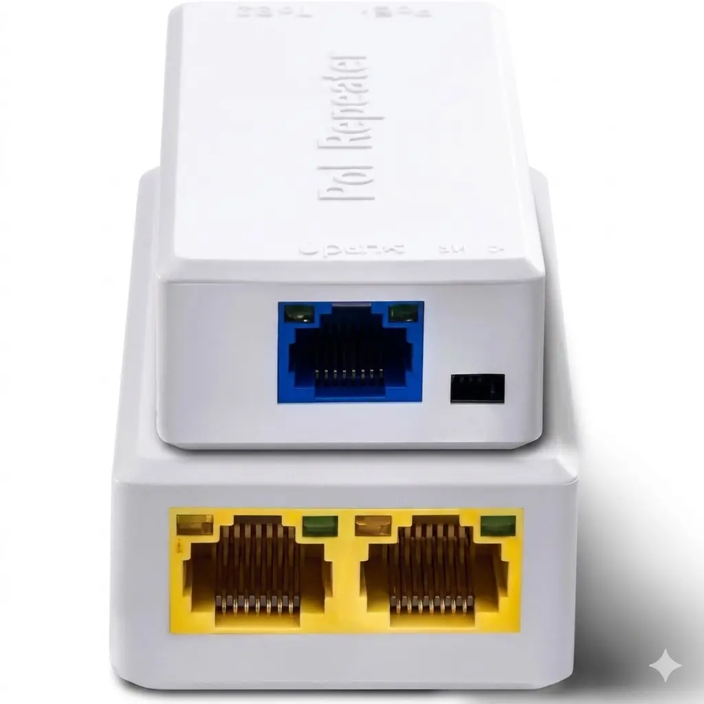 POE EXTENDER { 2PORT }