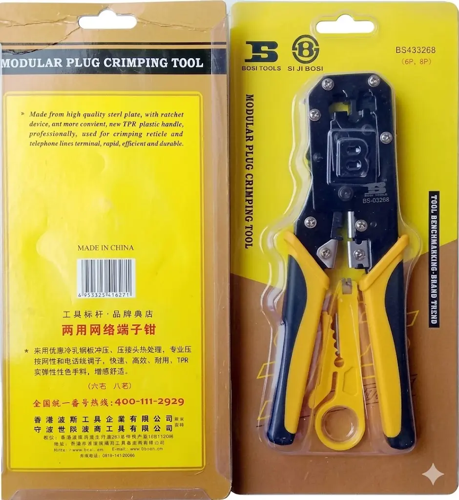CRIMPING TOOL BOSI ( 2 WAY )