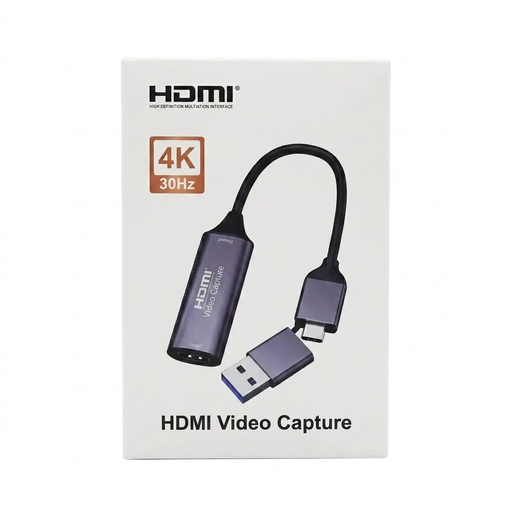 HDMI CAPTURE CARD { TYPEC + USB }