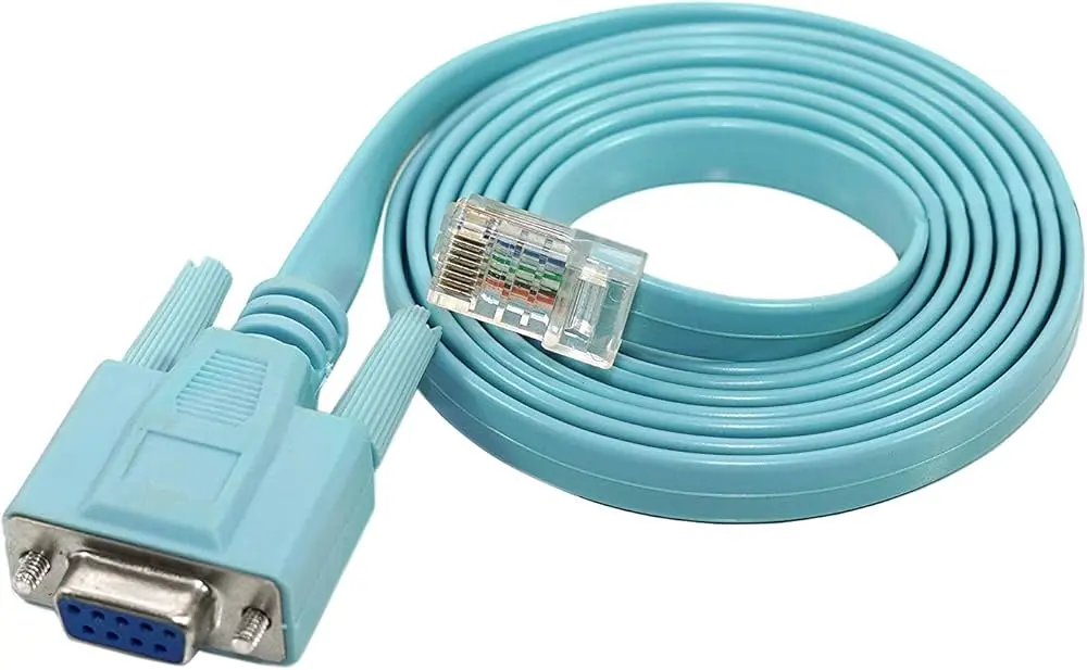 CONSOLE CABLE { 9PIN TO RJ45 }