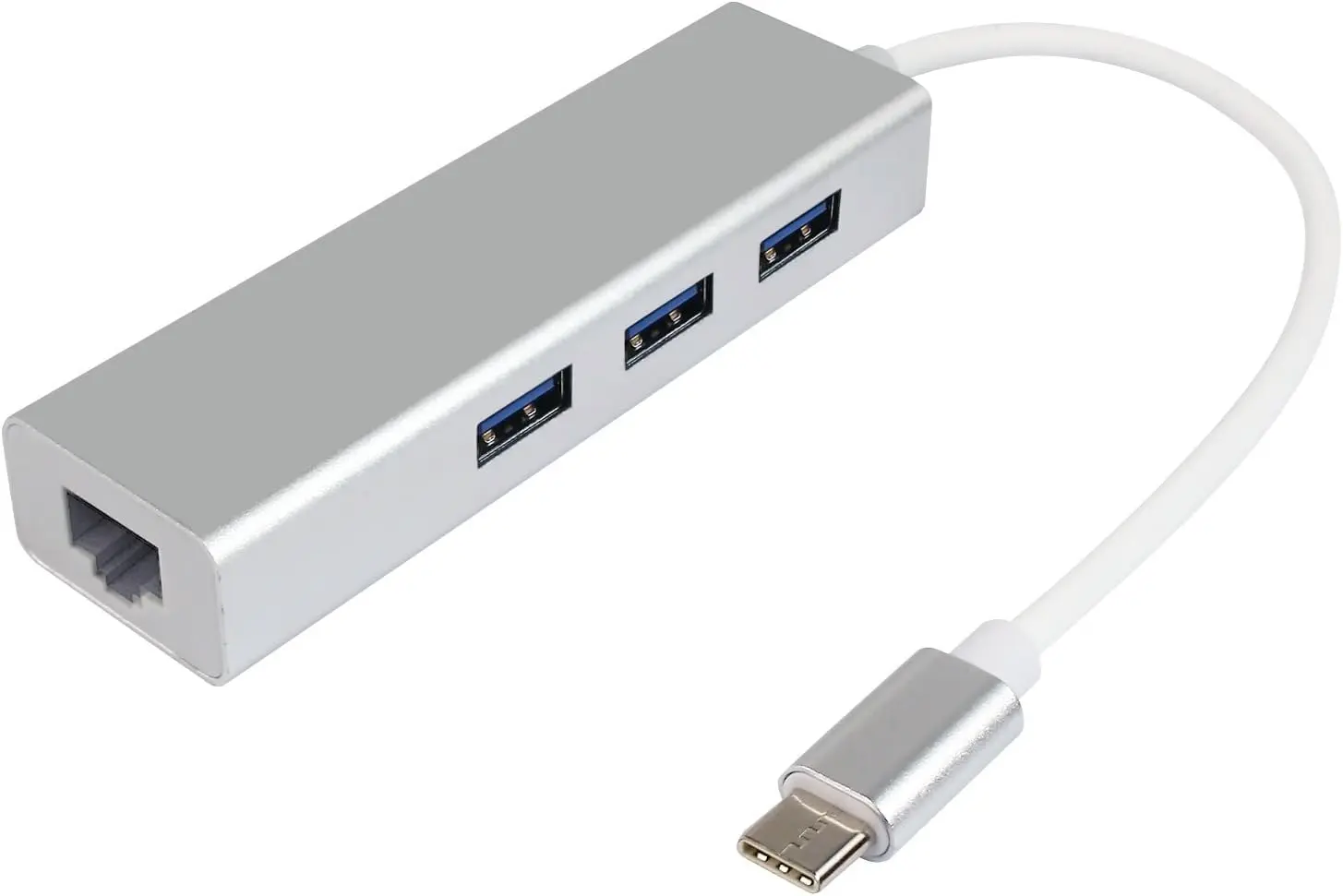 TYPE C TO LAN + USB HUB { 3.0 GIGA }